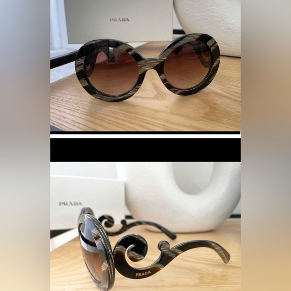 Prada Baroqoue Sunglass - 💯 authentic - Picture 1 of 1
